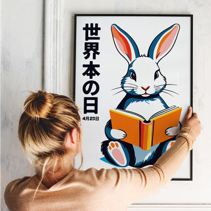 World Book Day Rabbit Print