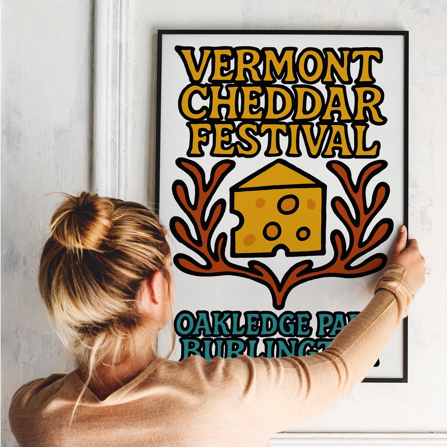 Vermont Cheddar Festival Poster