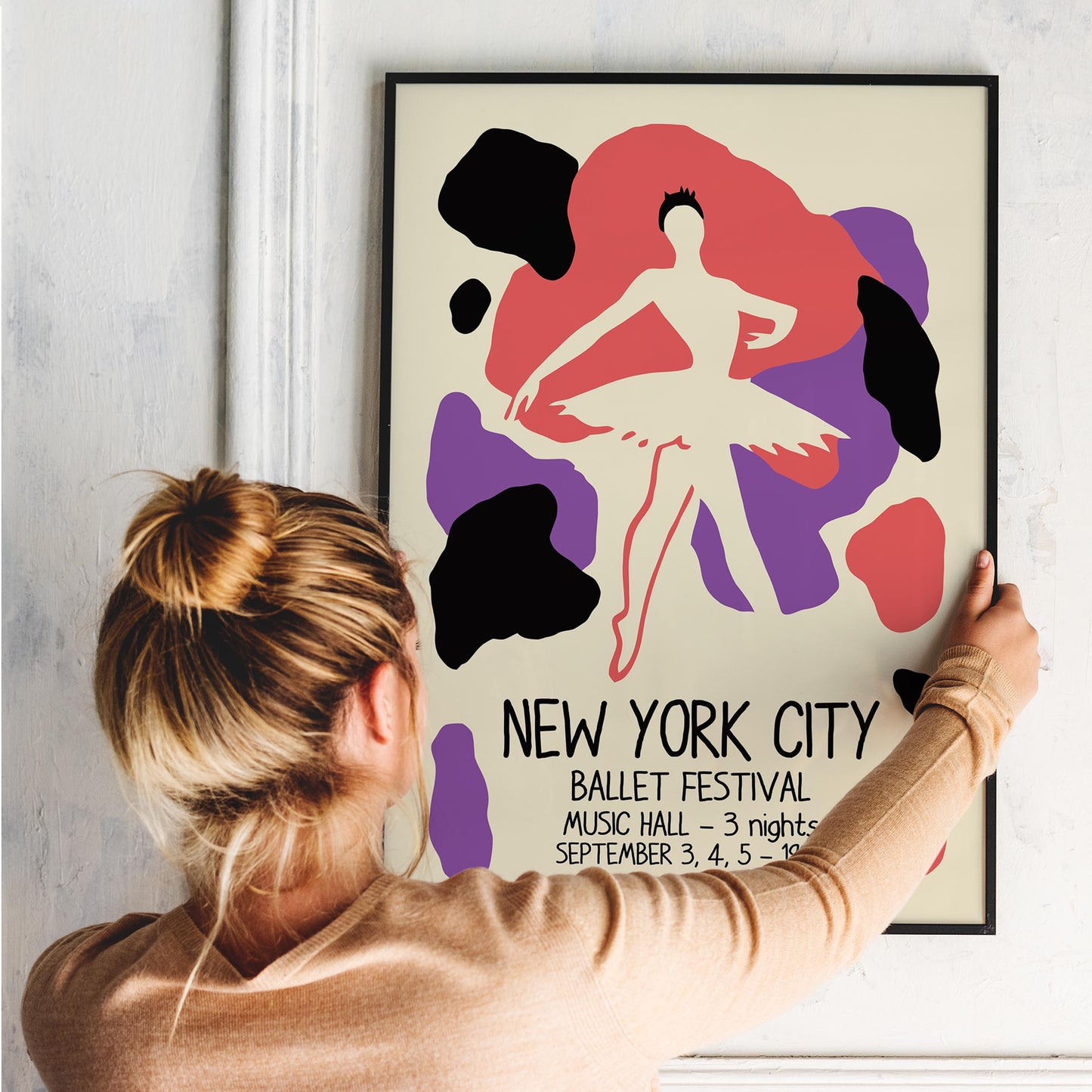NYC Ballet Festival Art Print