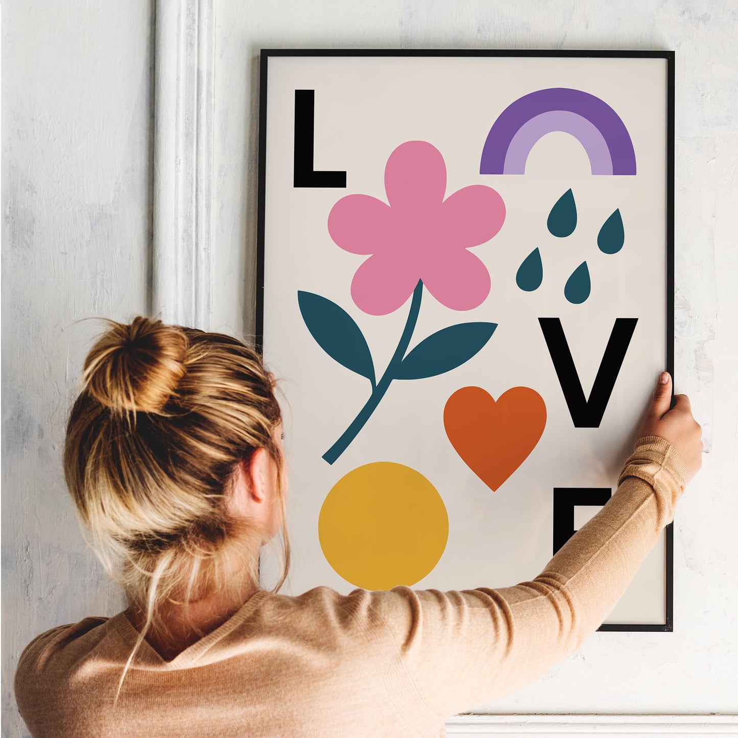 Floral Love Wall Art