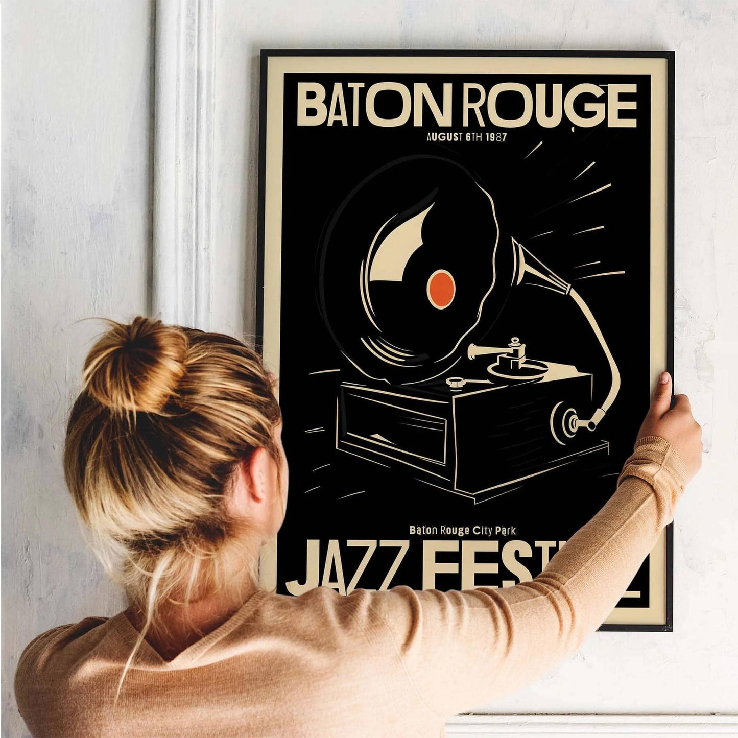 Baton Rouge Jazz Festival Poster Print