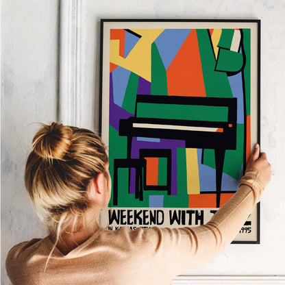 1995 Jazz Festival Art Print