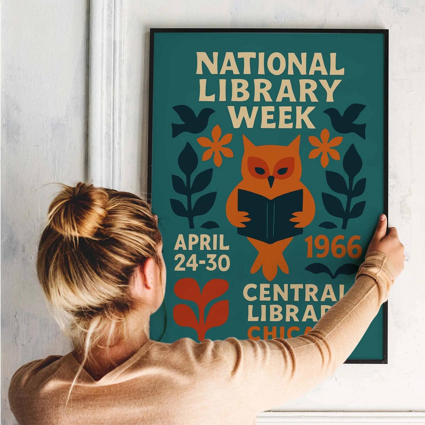 National Library Week Poster Print