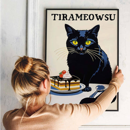 Tirameowsu Dessert Cat