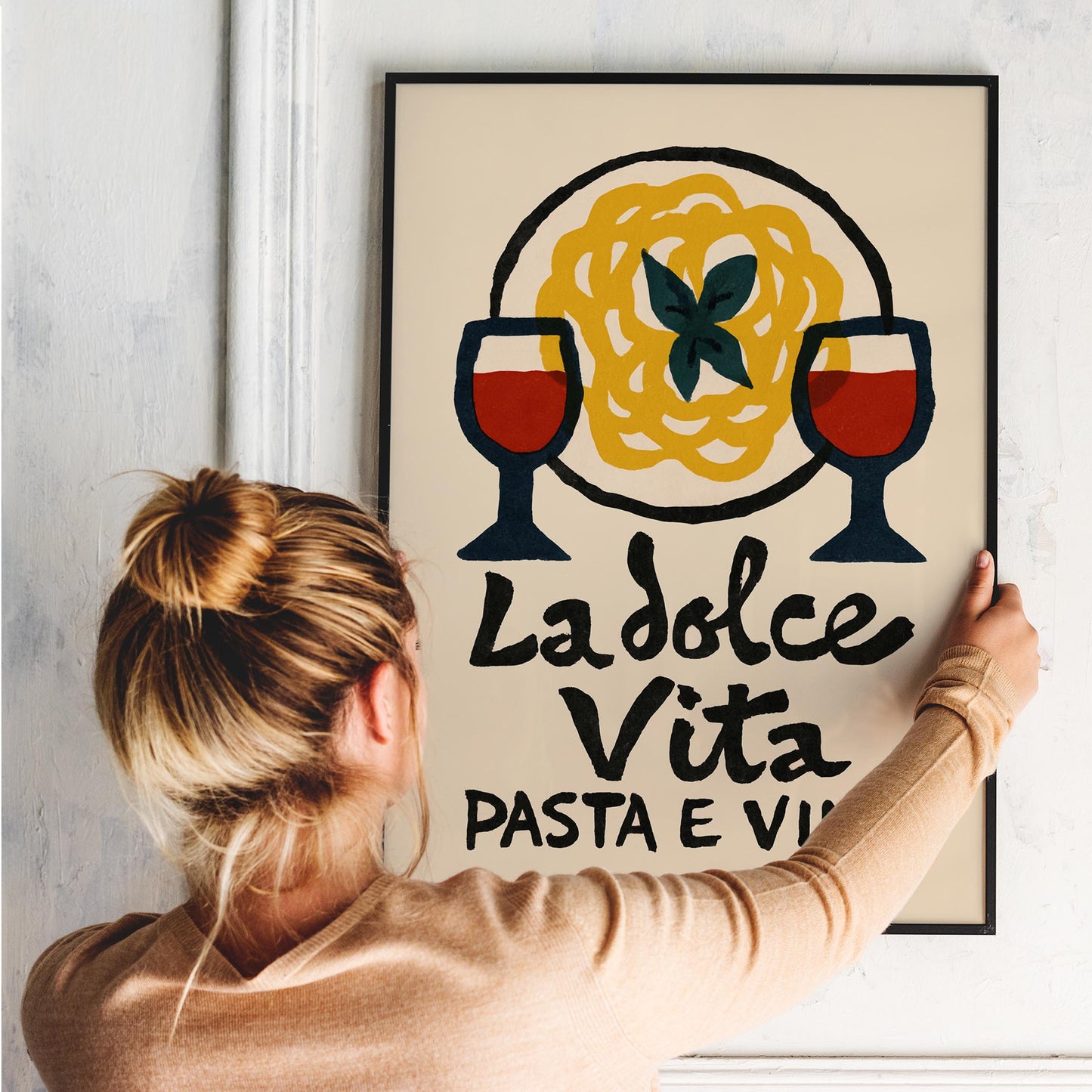 La Dolce Vita Pasta Print