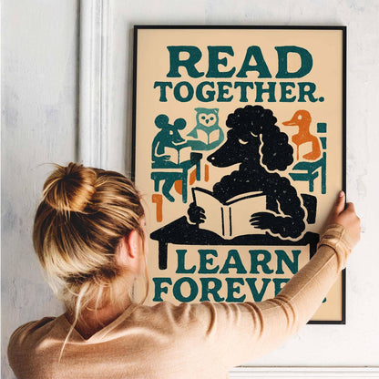 Read Together Poster Print