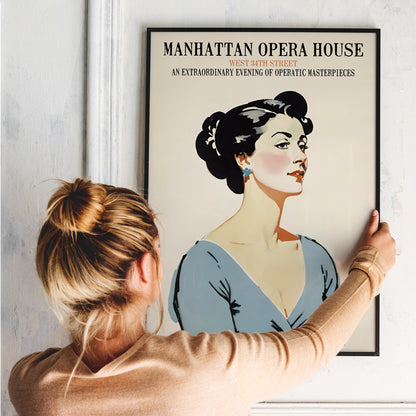 Classic Opera Diva Print