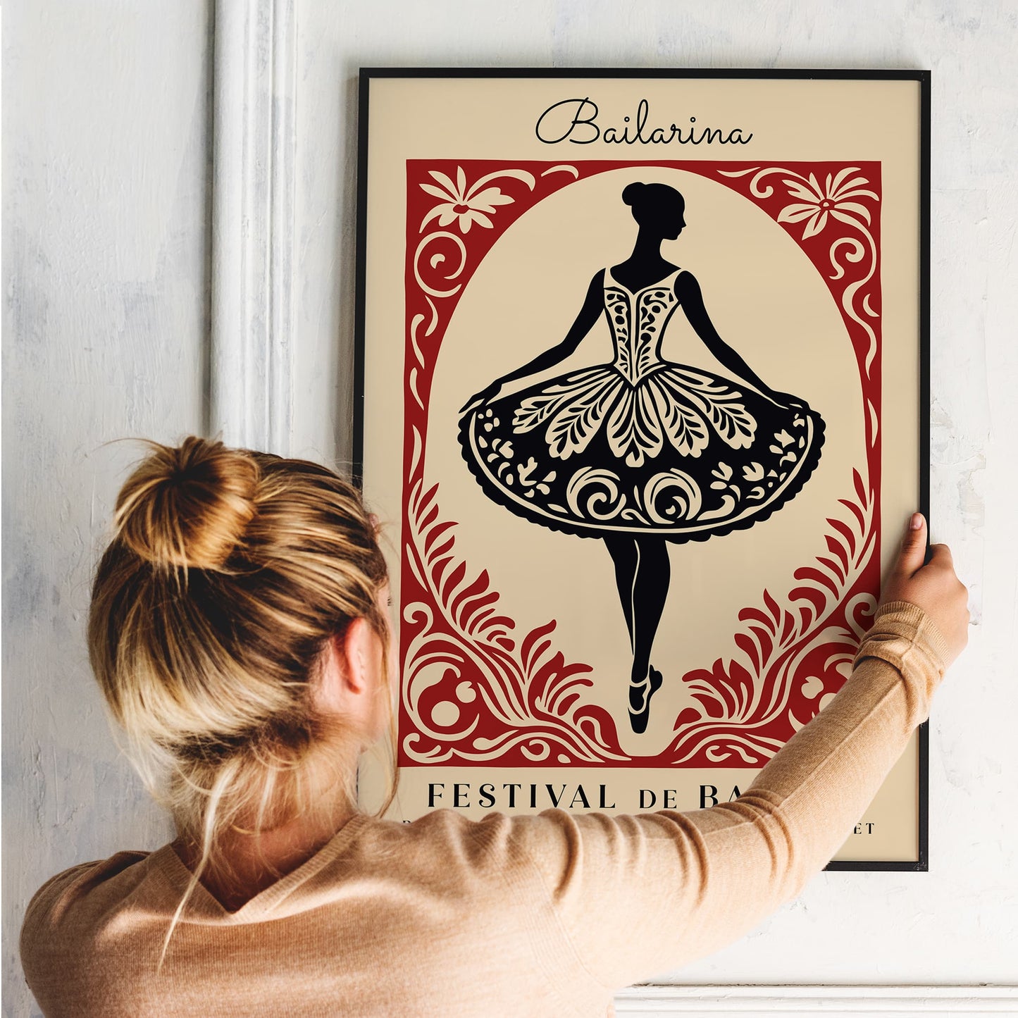 Bailarina Festival de Ballet Poster