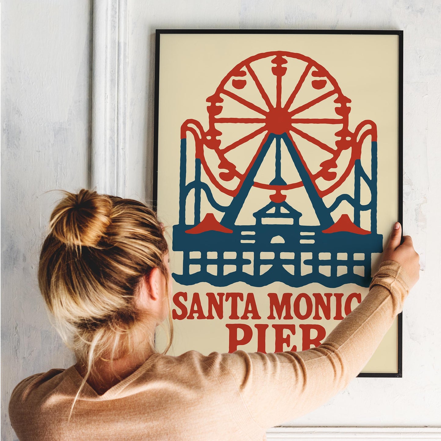 Santa Monica Pier Wall Art