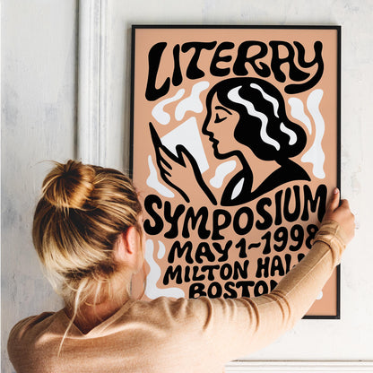 Literary Symposium Poster Print