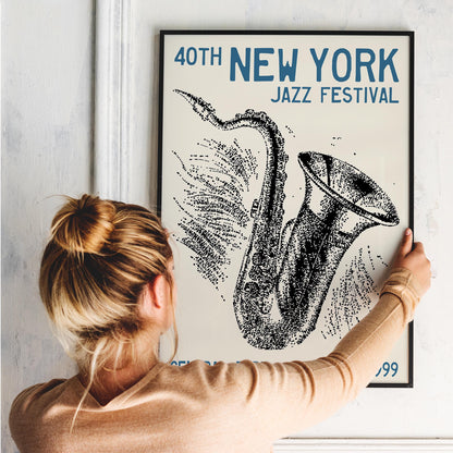 New York Jazz Festival Poster