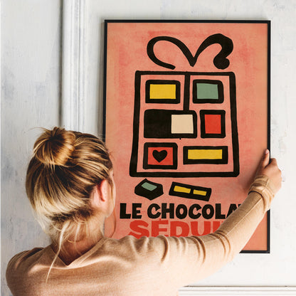 French Chocolate Poster Print