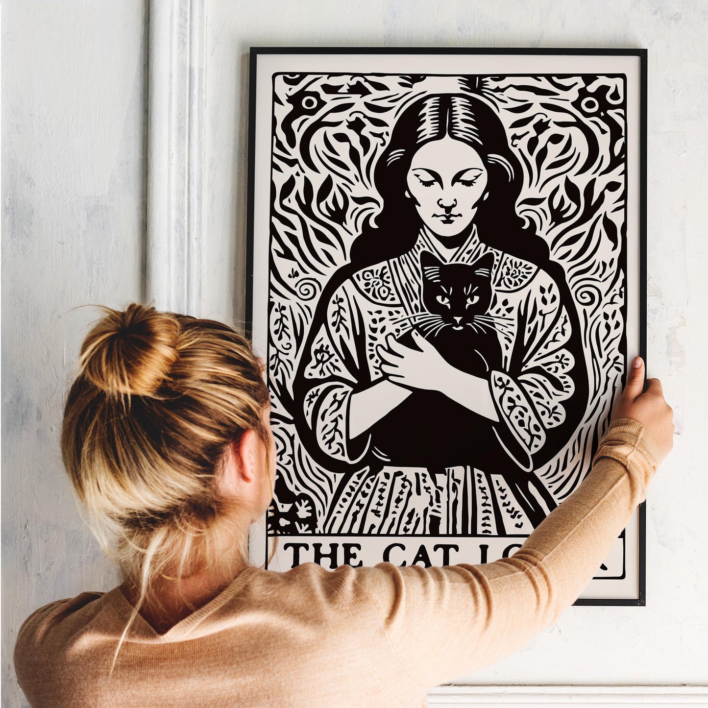 Cat Lover Art Print