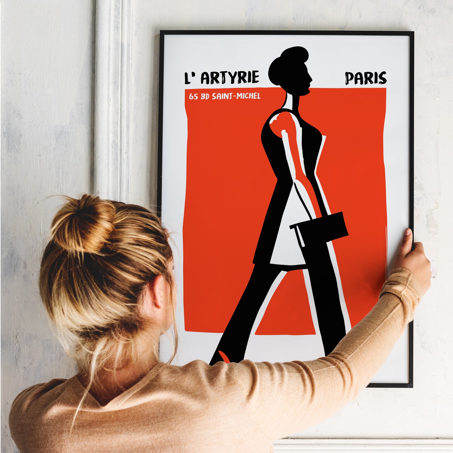 Parisian Fashion Wall Art Poster