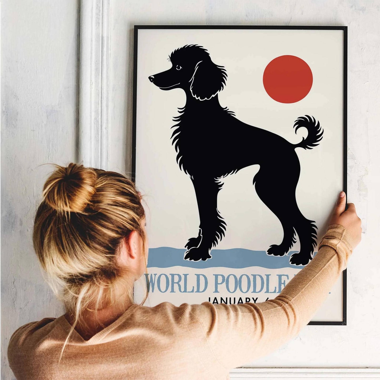World Poodle Day Minimalist Poster