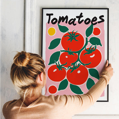 Tomatoes Kitchen Art Print