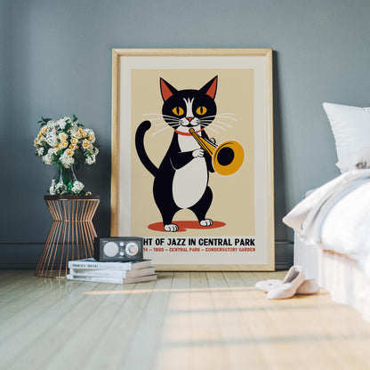 Night of Jazz Central Park Poster