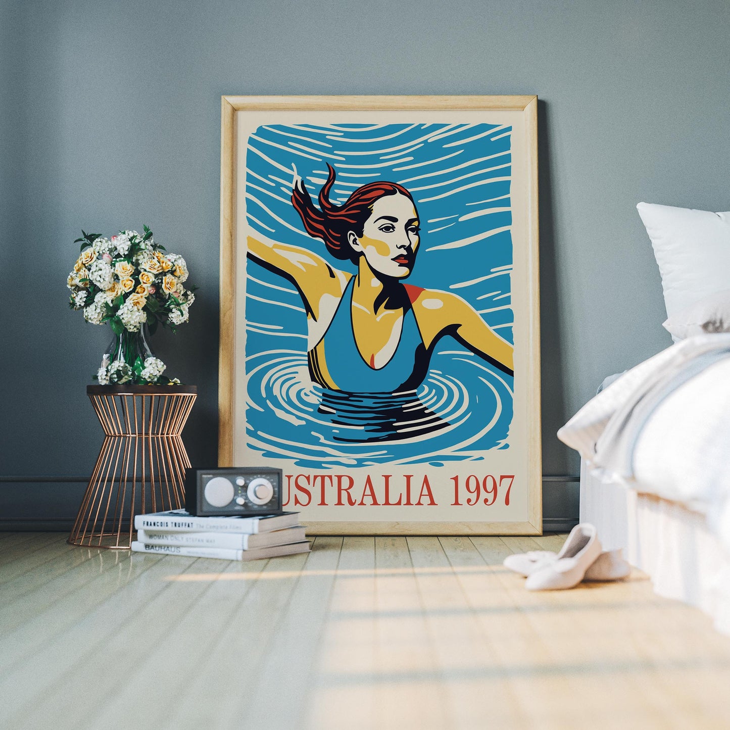 Australia 1997 Swim Poster