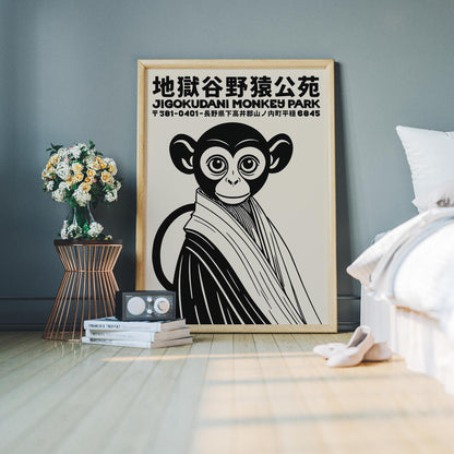 Jigokudani Monkey Park Print