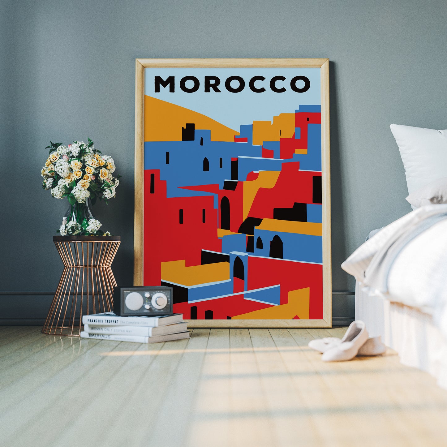 Morocco Minimal Poster