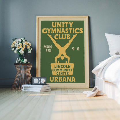 Unity Gymnastics Club Poster