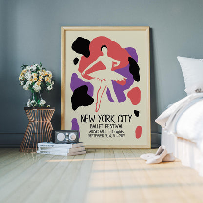 NYC Ballet Festival Art Print