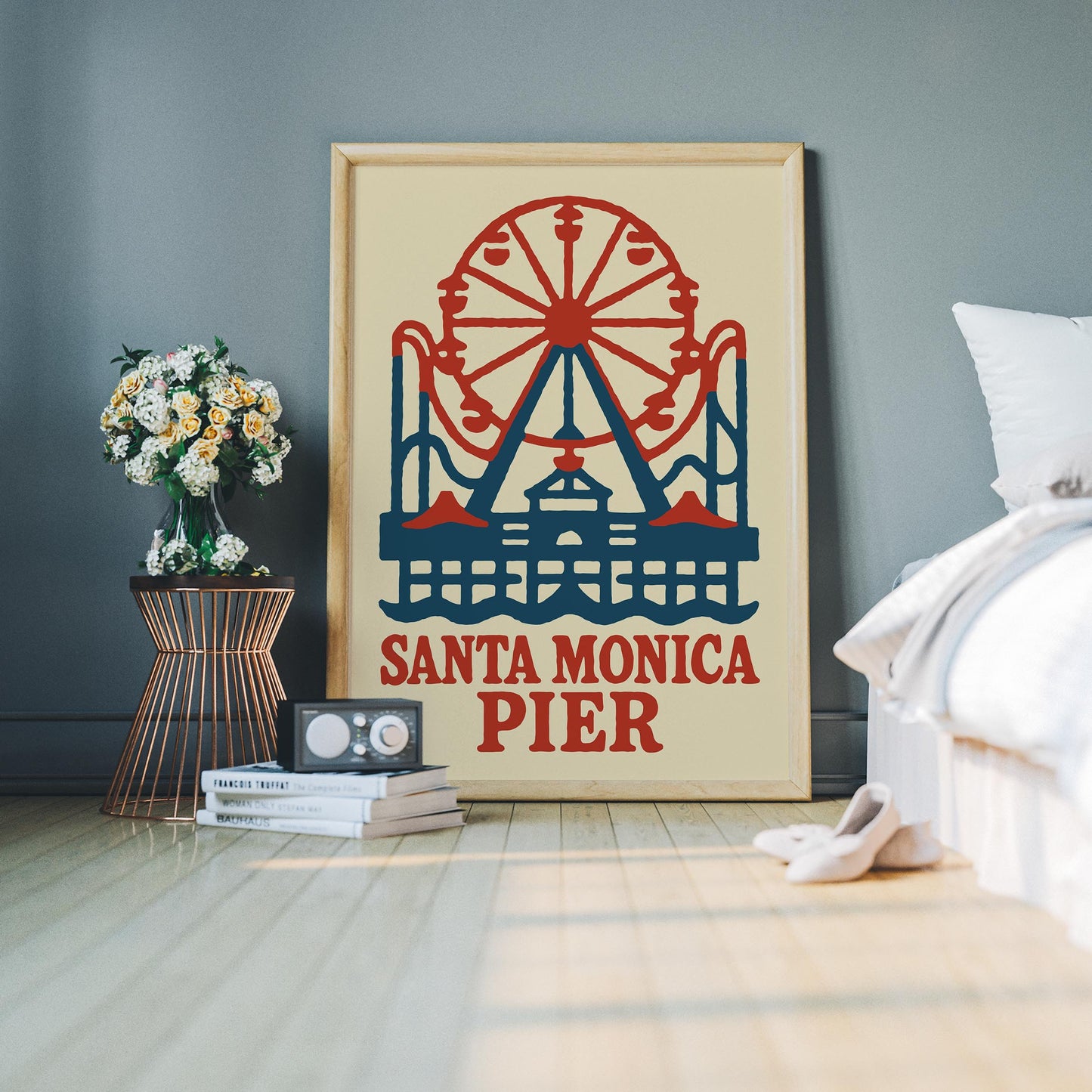 Santa Monica Pier Wall Art