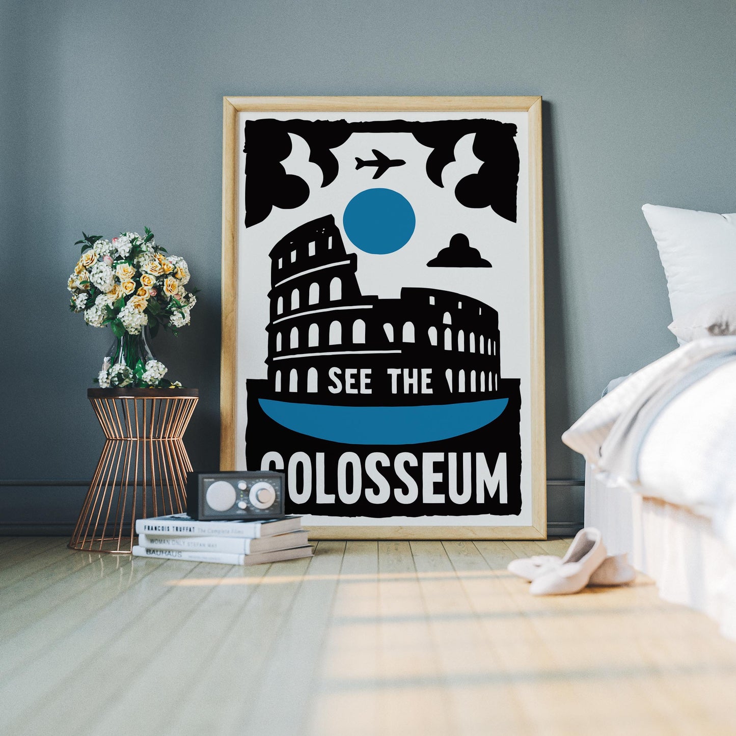 Colosseum Travel Poster Print