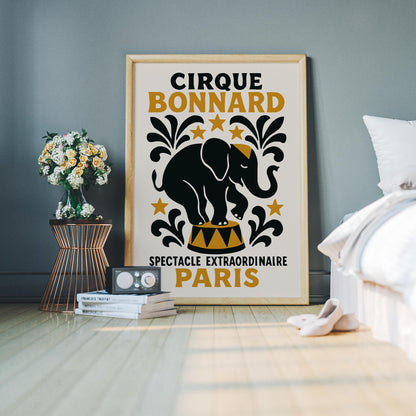 Cirque Bonnard Elephant Poster