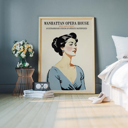 Classic Opera Diva Print