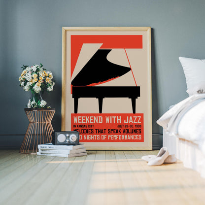 Kansas City Jazz Poster Print