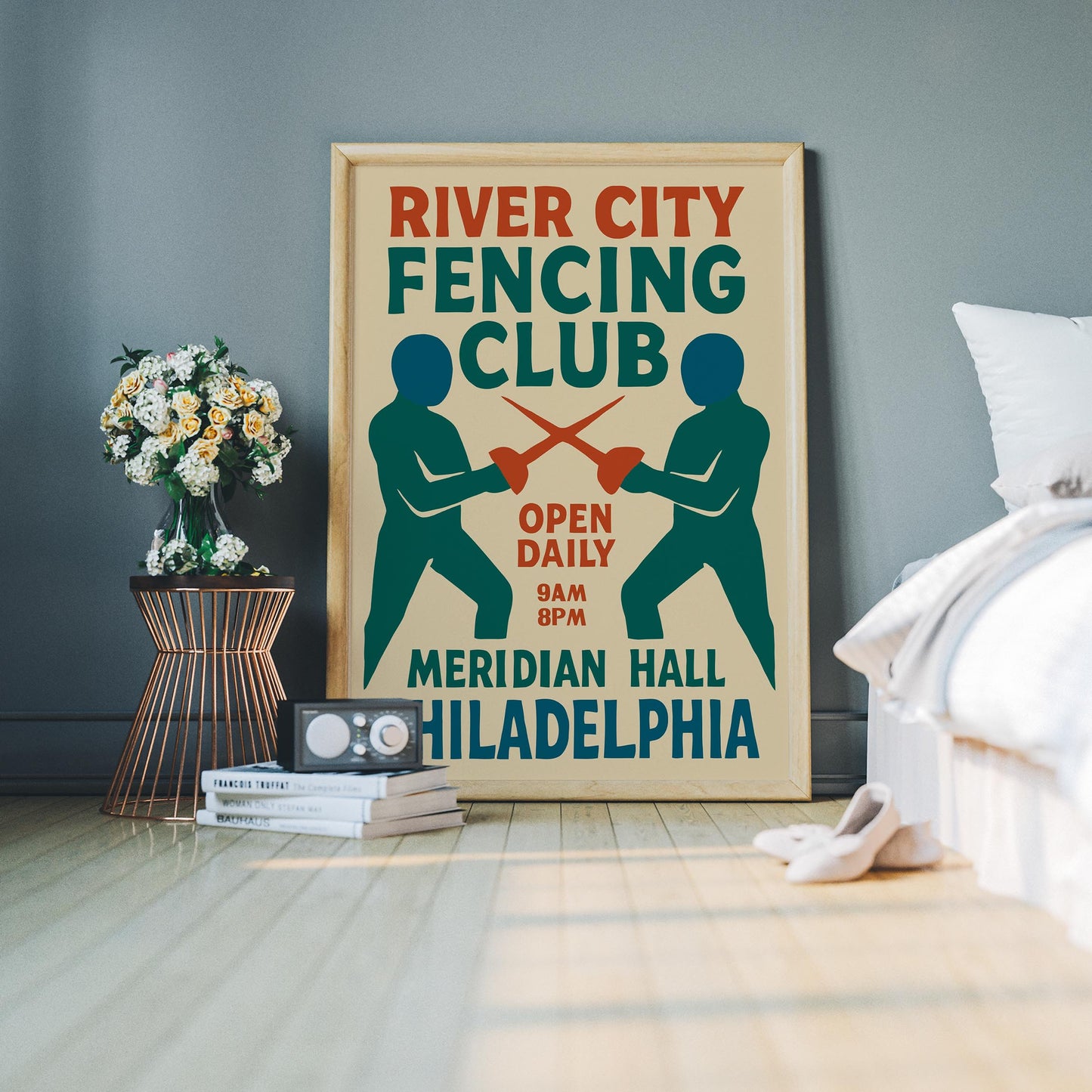 River City Fencing Poster