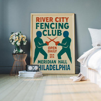 River City Fencing Poster