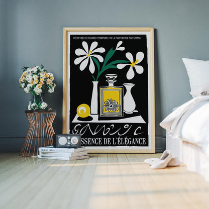 Floral Parisian Fragrance Wall Art
