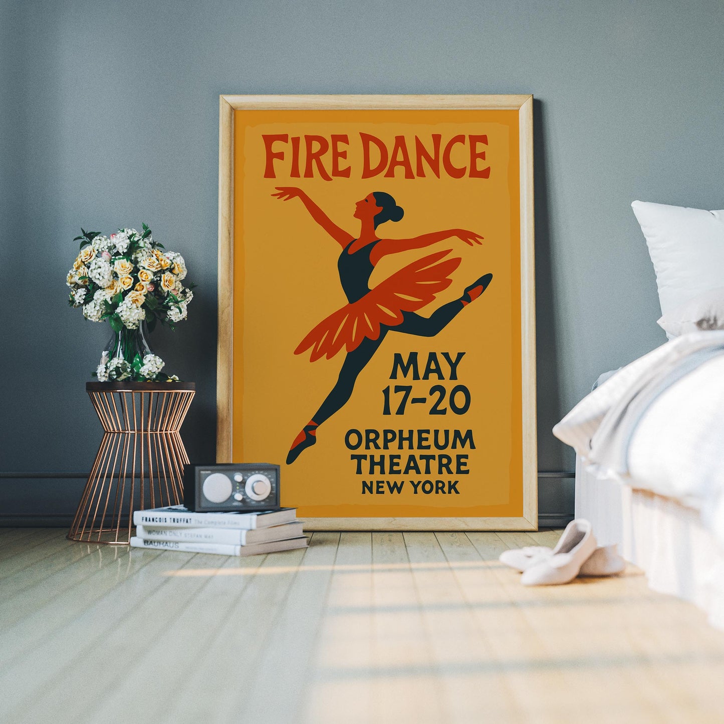Fire Dance Poster Print
