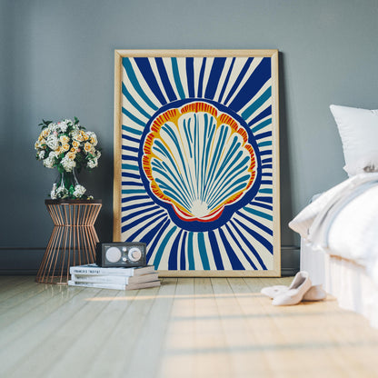 Seashell Coastal Wall Art