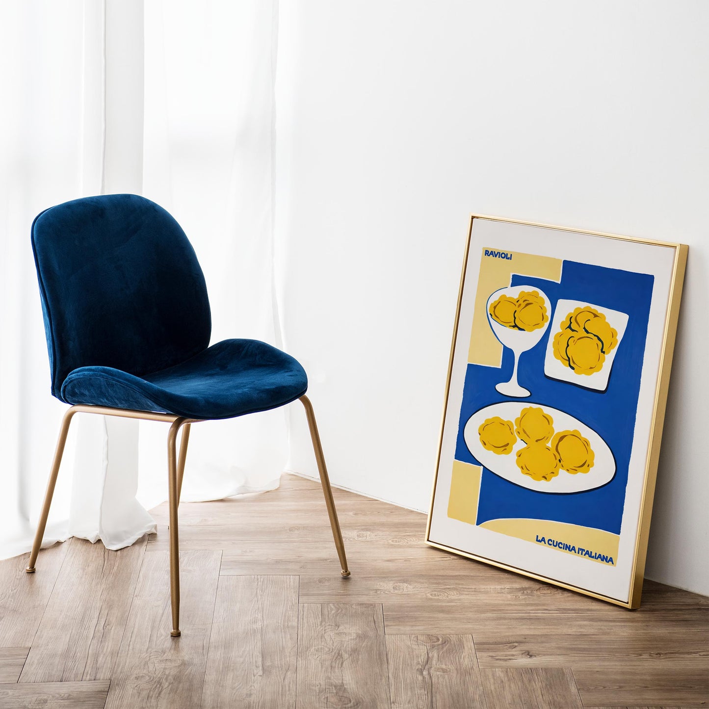 Ravioli Pasta Italian Food Print