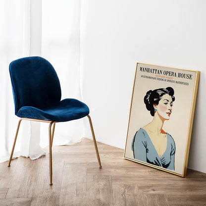 Classic Opera Diva Print