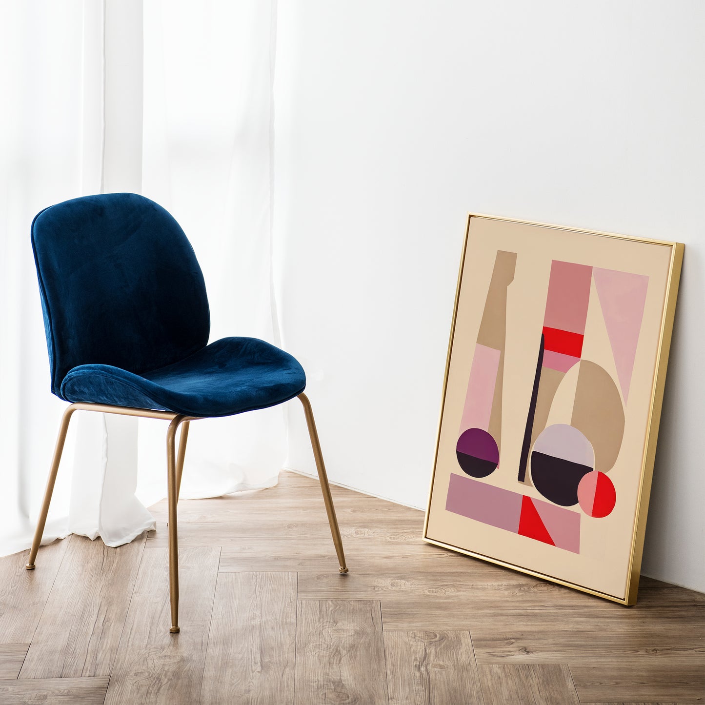 Abstract Still Life Shapes Wall Art