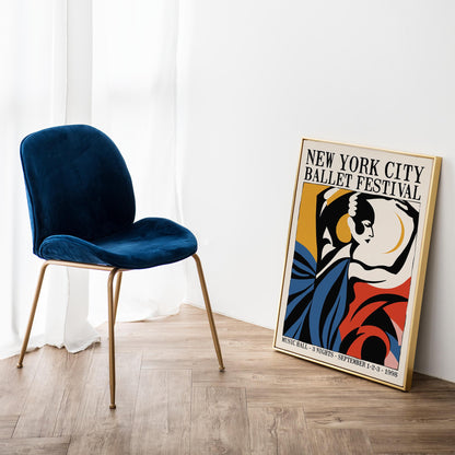 NYC Ballet Festival Poster Print