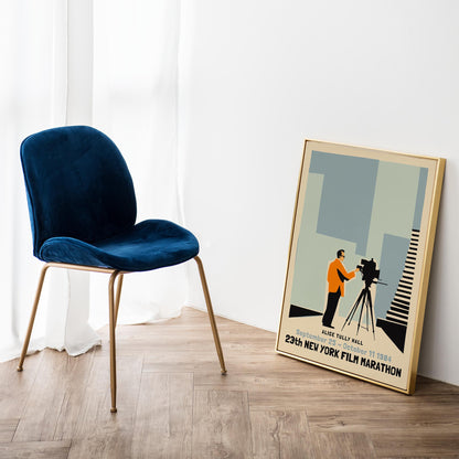 New York Film Festival Poster Print