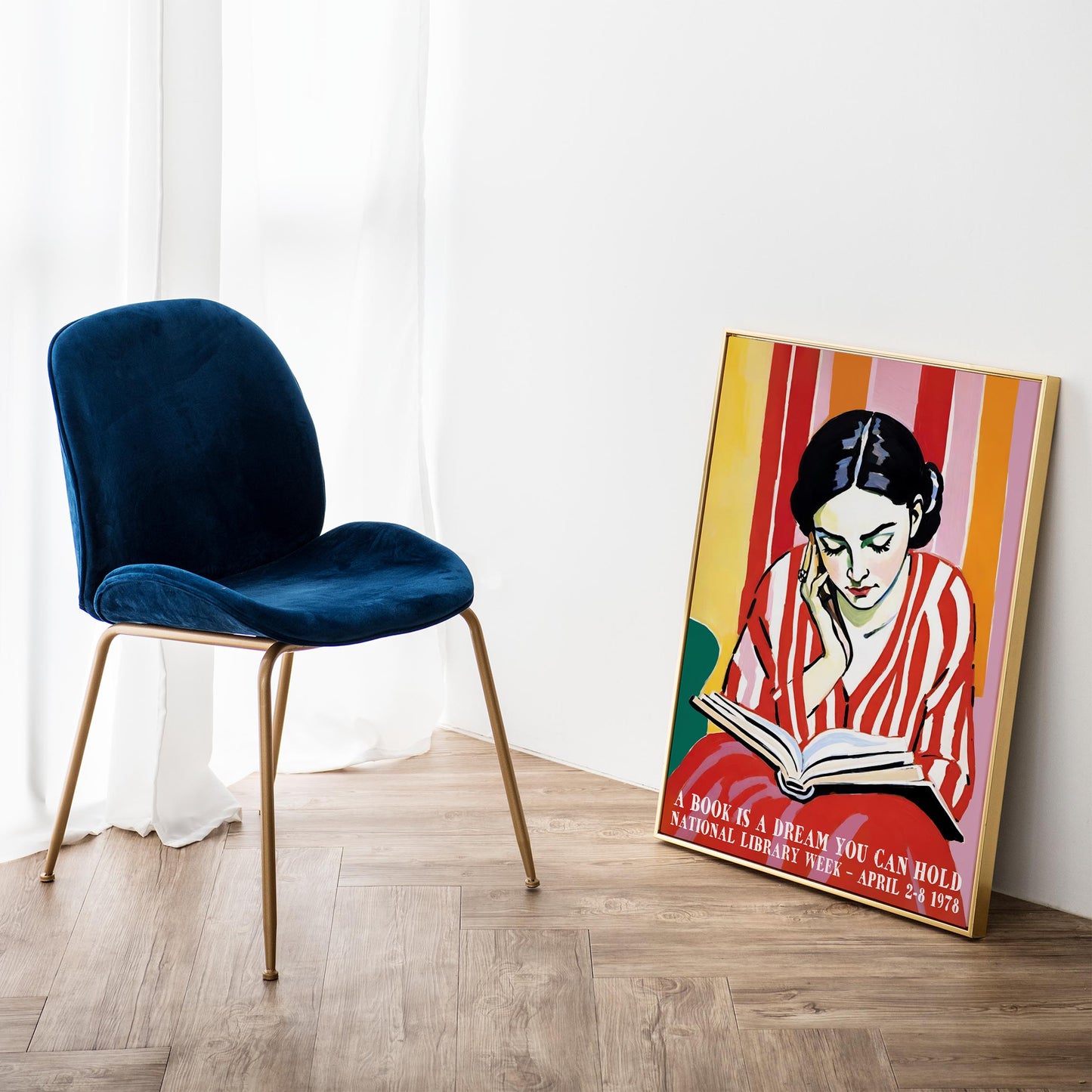 Book Lover Poster Print