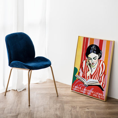 Book Lover Poster Print