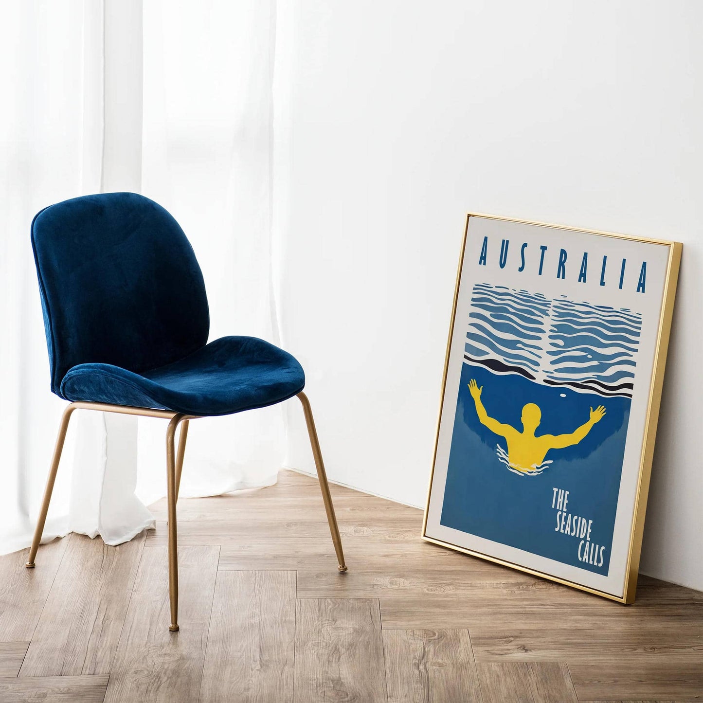 Retro Australia Poster