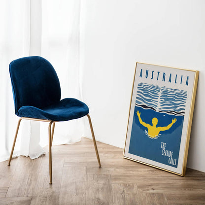 Retro Australia Poster