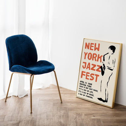 New York Jazz Fest Poster