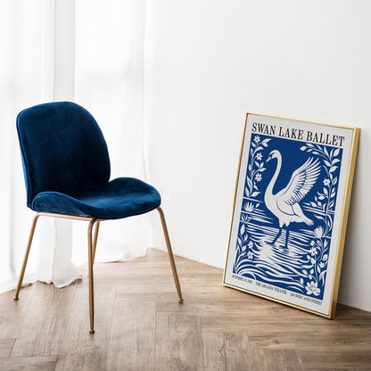 Swan Lake Ballet Poster Print