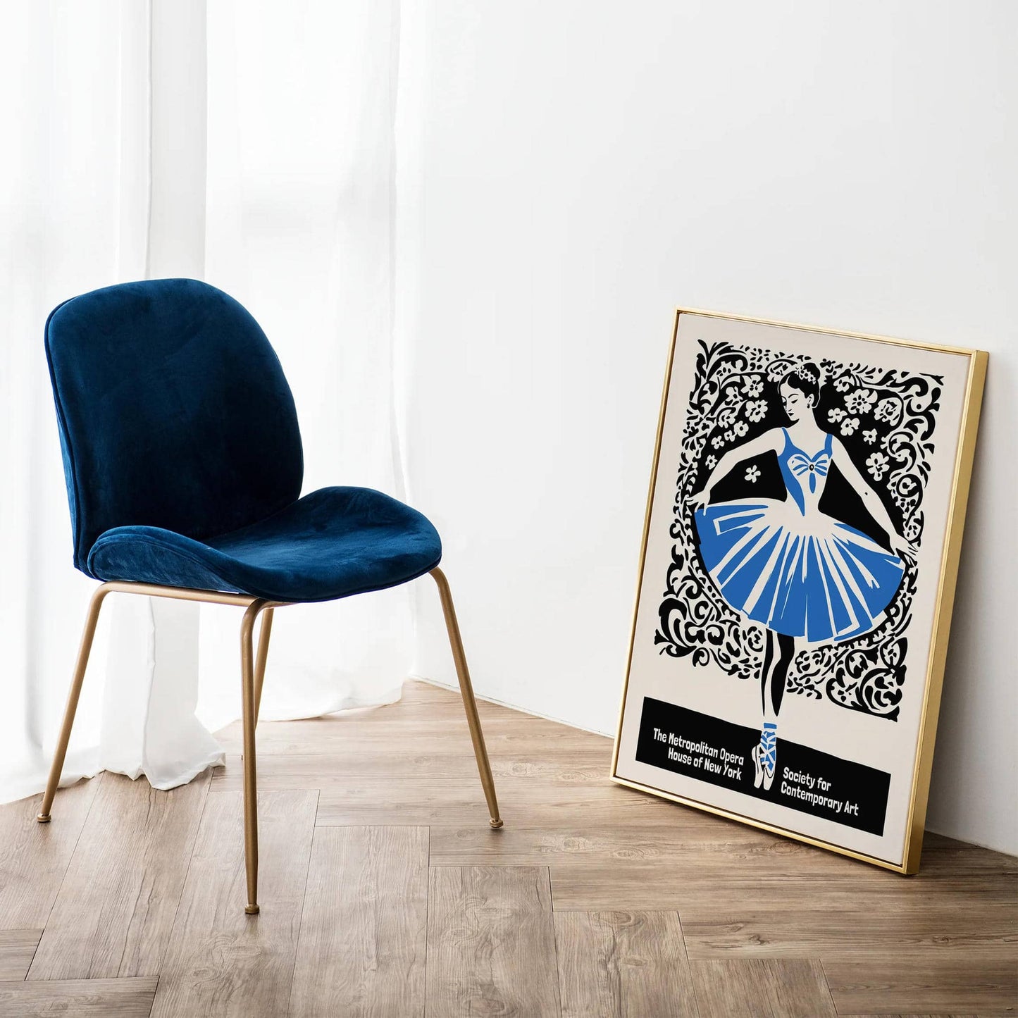 Vintage NYC Ballet Poster
