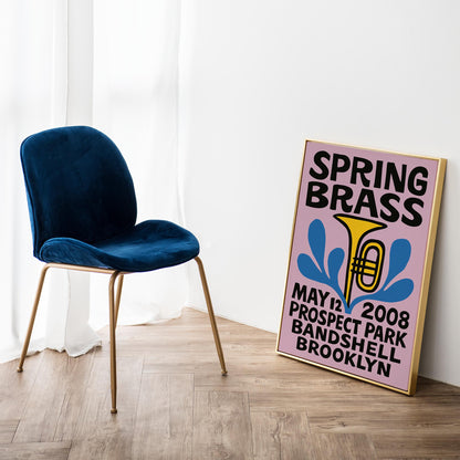 Spring Brass Festival Poster