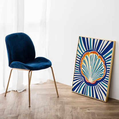 Seashell Coastal Wall Art